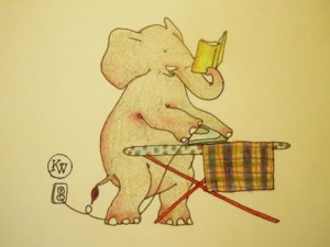 Elephant Ironing